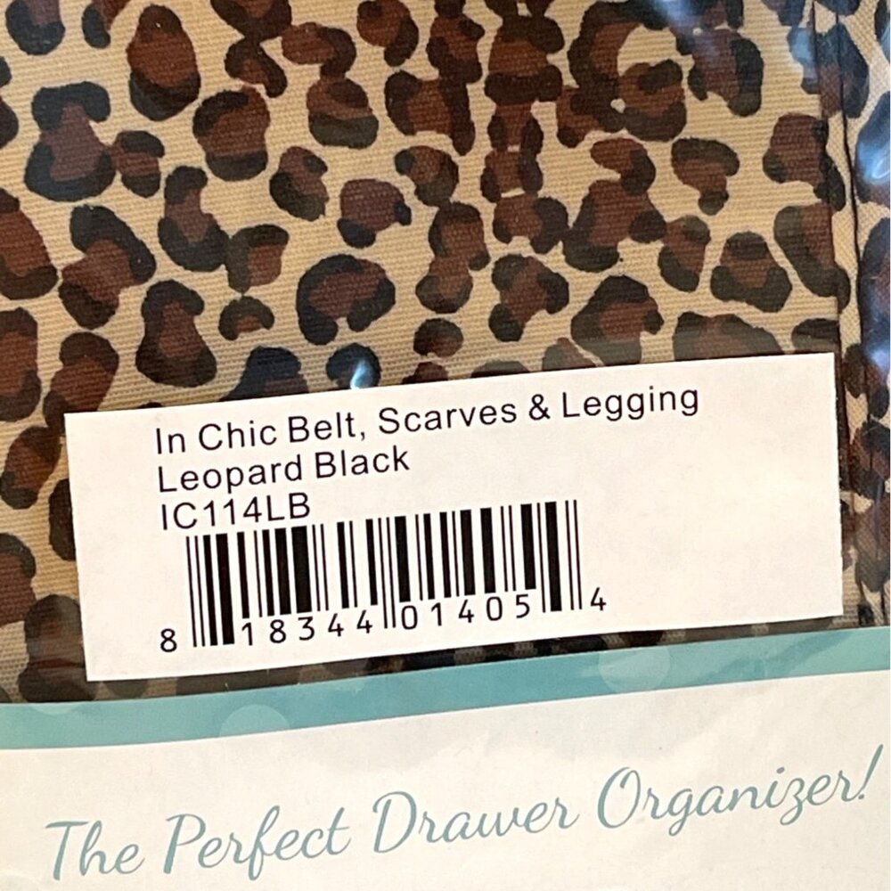 Perfect Drawer Accessory Organizer Storage Sections Compartments Leopard Print - Picture 5 of 7